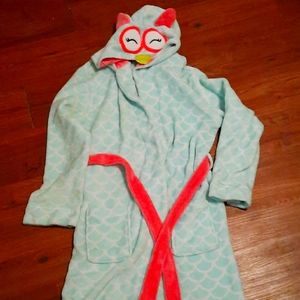 Girl's Cat and Jack bathrobe